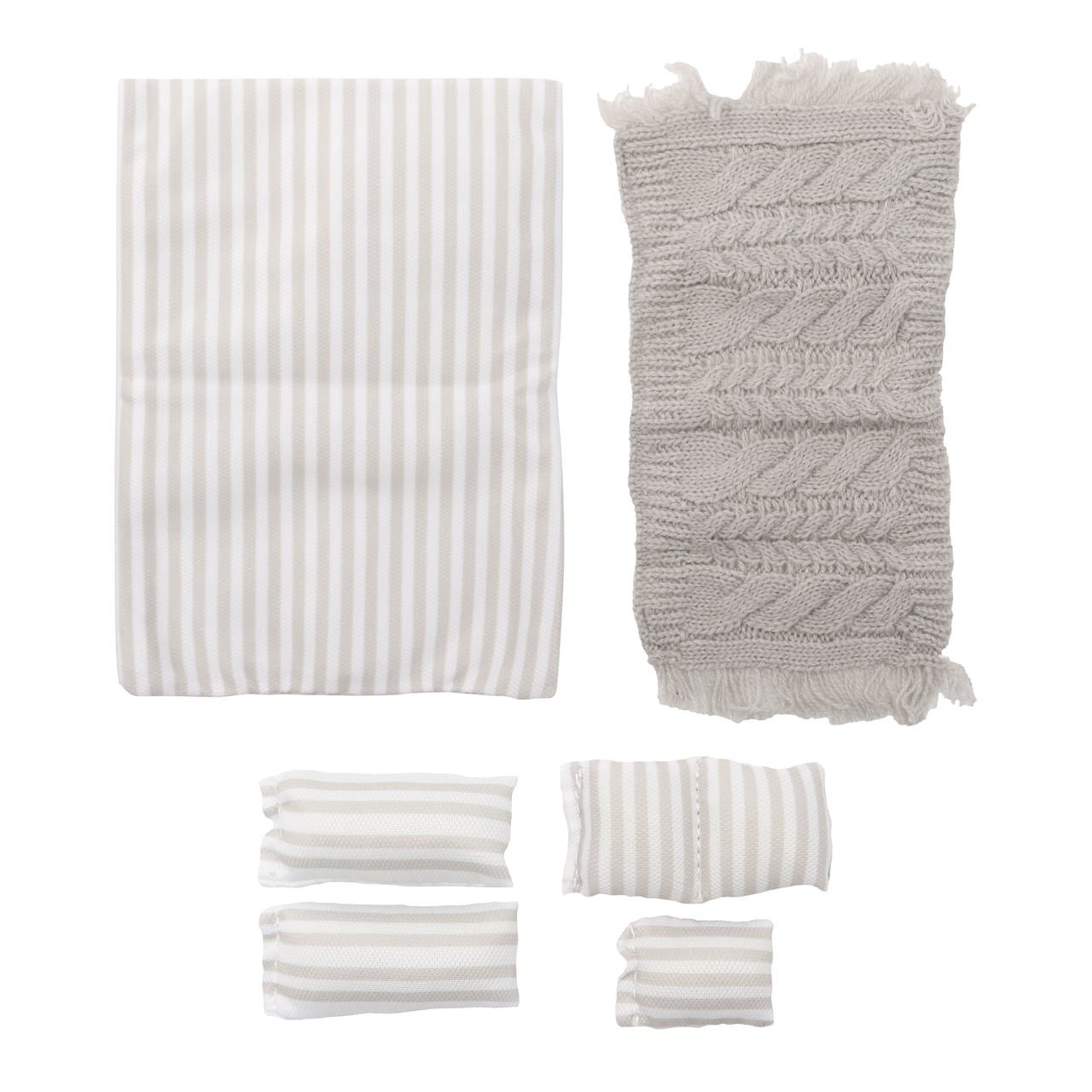 Miniature Grey Stripe Bedding Set by Make Market®
